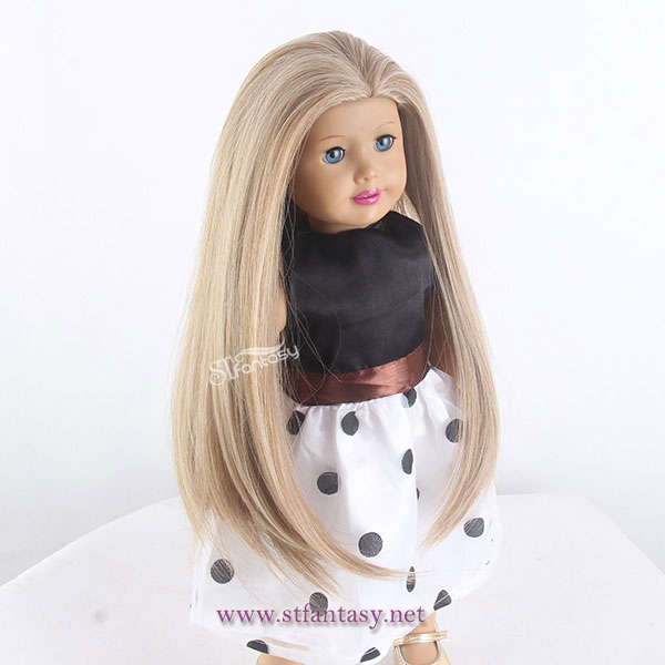 Guangzhou 18 inch American doll wigs manufacture wholesale cute wig for dolls