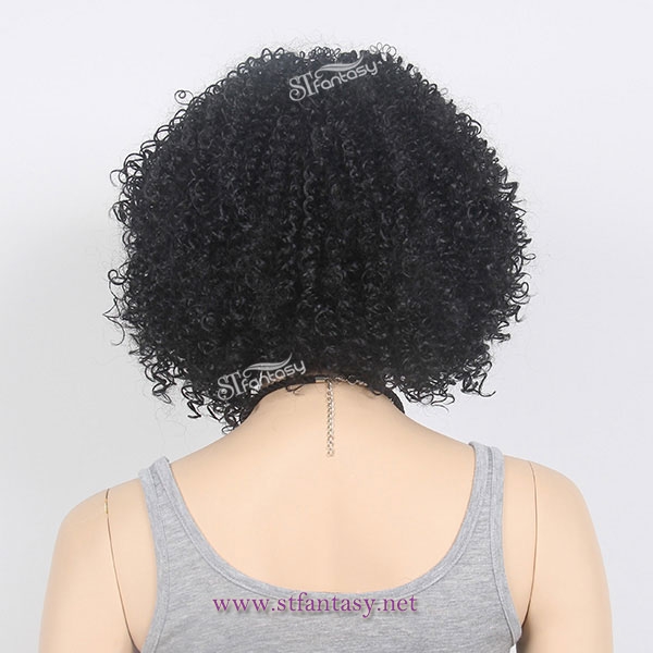 ST wig company wholesale kinky curly natural looking afro wigs costumes