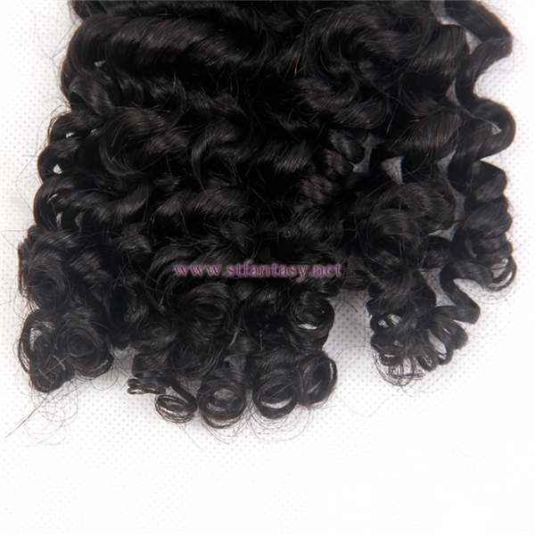 Large Stock Deep Wave Natural Black 100% Indian Human Hair Extension Dropship From China Hair Product