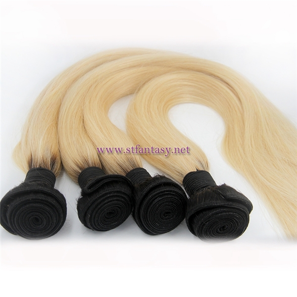 Order Hair From China 28inch 30inch Extra Long 613# Blonde 100% Human Hair Silky Straight Human Hair Extension