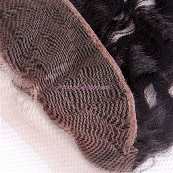 100% Brazilian Unprocessed Virgin Human Hair 13x4 16inch Body Wave 3 Part Natural Black Lace Frontals