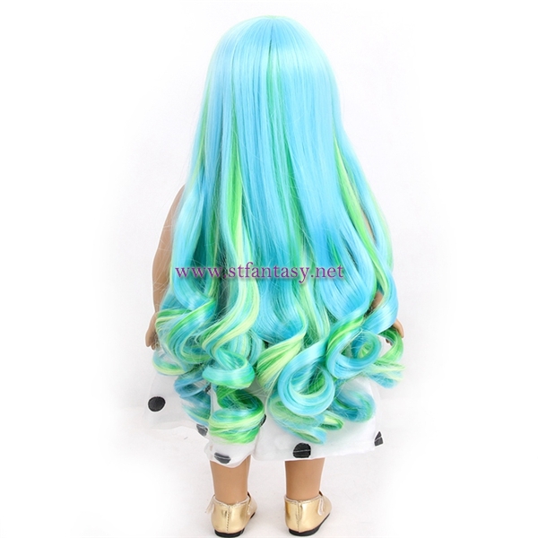 China Professional Doll Wig Manufacturer Doll Wig Size 10-11 For 18inch Ameircan Girl Doll