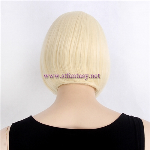 Wholesale Wigs Distributors Exclusive Blonde Flame Resistant Quality Synthetic Fake Hair Women Wig