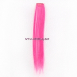 Fantasy wig manufacturer single clip in hair extension used japanese synthetic fiber