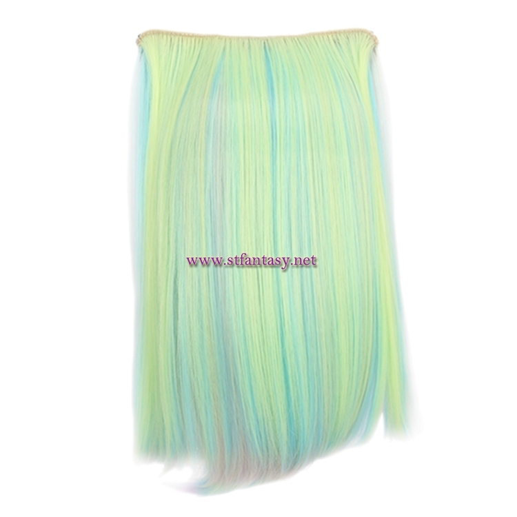 Fantasywig Wholesale American Girl Doll Wig Synthetic Hair Extensions Clip Hair Welf For Dolls