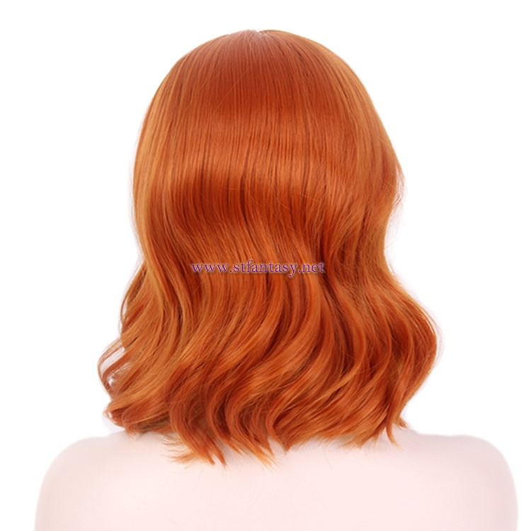 Stfantasy Wholesale 16 Inch Fashion Carrot Red Curly Hair Wig For Women