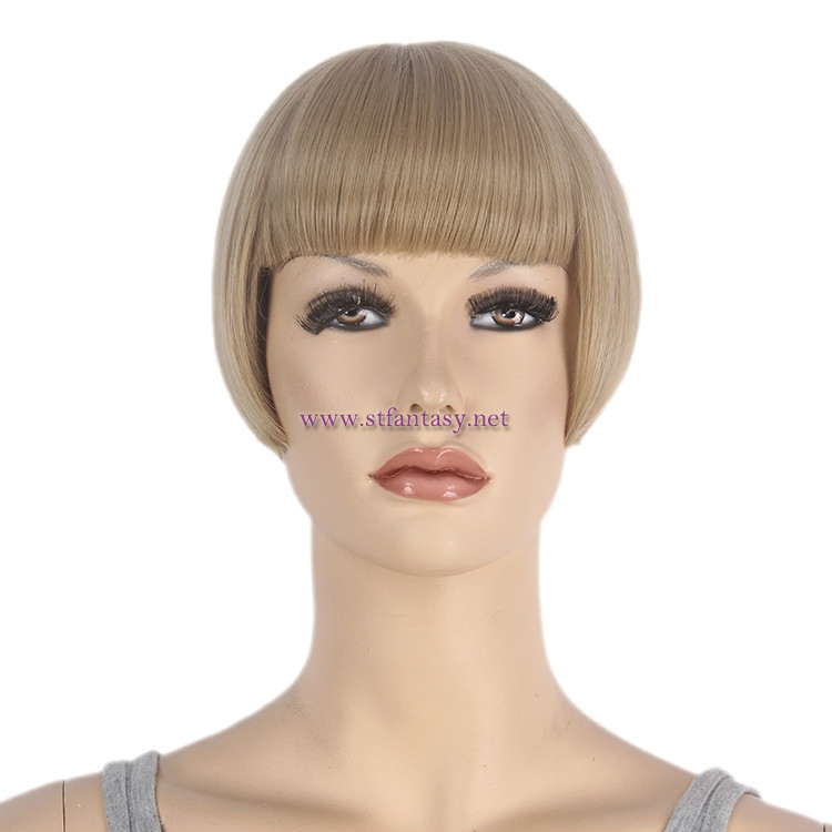 Mannequin Wig- Top Quality Blonde Straight Bob Wig for Display Model