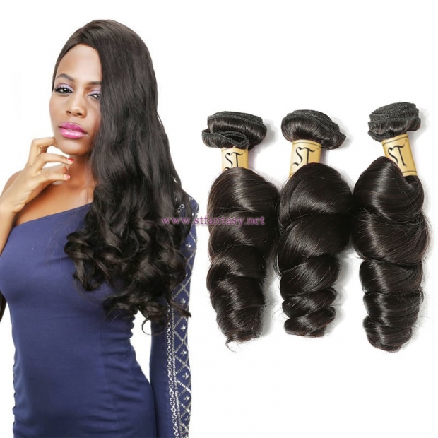 ST Fantasy Malaysian Virgin Hair Loose Wave 4Bundles