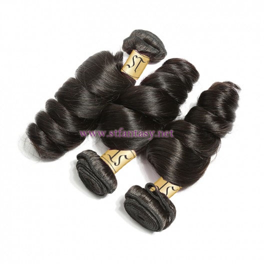 ST Fantasy Virgin Indian Hair Loose Wave Weft 3Bundles