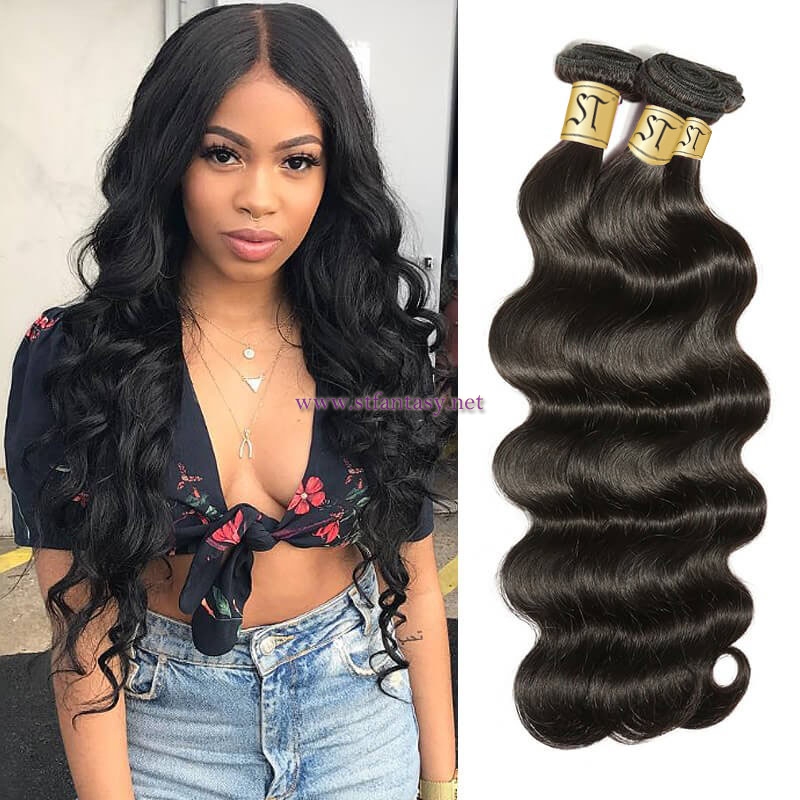 ST Fantasy Malaysian Hair Body Wave Human Virgin Malaysian Hair 3Bundles