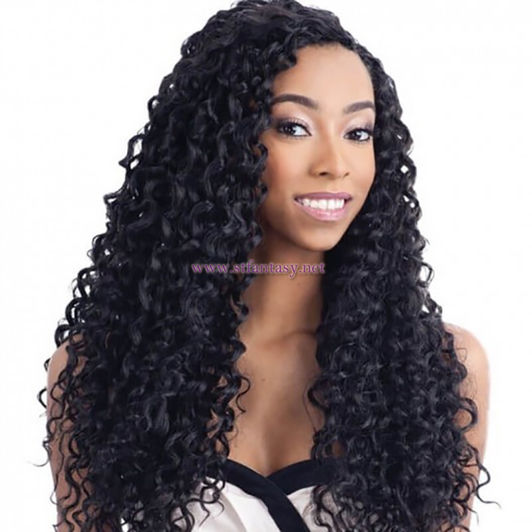 ST Fantasy  Peruvian Virgin Remy Jerry Curly Hair 3Bundles