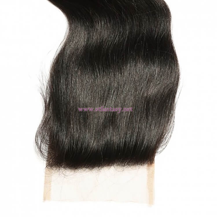 ST Fantasy 4Bundles Body Wave With Malaysian Lace Closure Human Hair