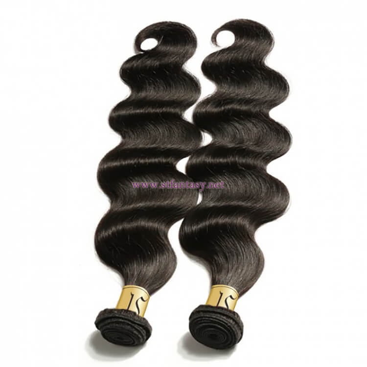 ST Fantasy 360 Lace Frontal Body Wave With 2Bundles Virgin Human Hair Weave