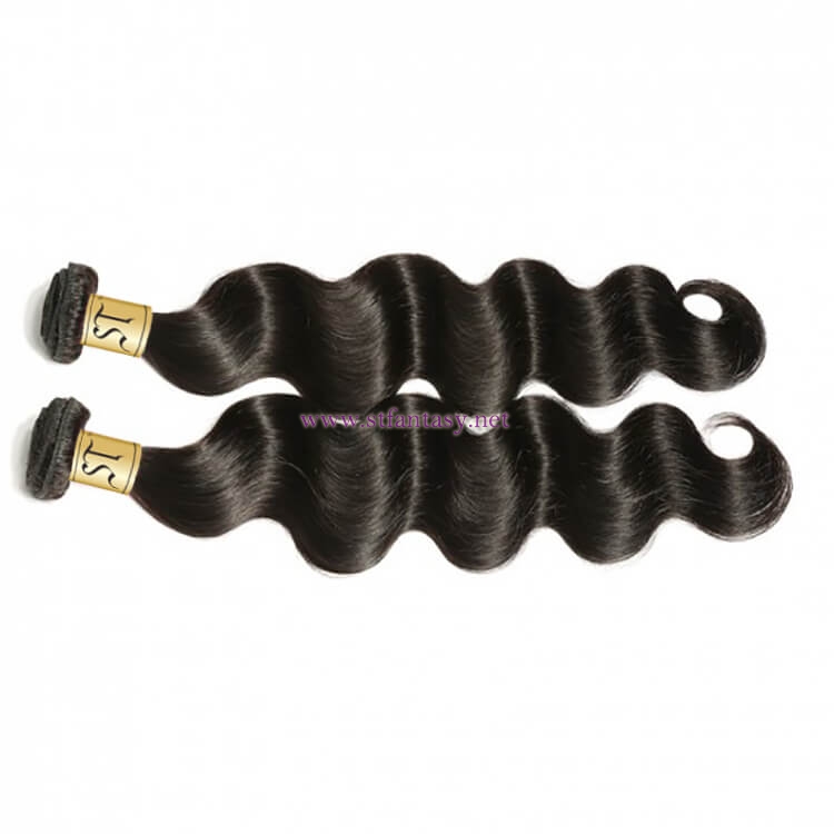 ST Fantasy 360 Lace Frontal Body Wave With 2Bundles Virgin Human Hair Weave