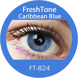 FreshTone blends - caribbean blue color
