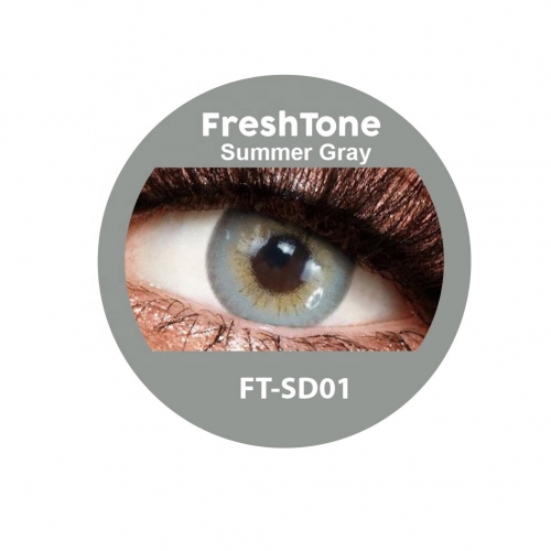 FreshTone Cosmetic Lenses - Summer Gray