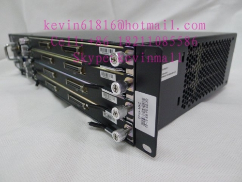 Original ZTE ZXDSL 9806H chassis, with 4 cards full configuration, DC power modul, DSLAM, ADSL access, switch