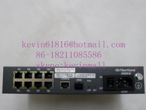 FiberHome Gpon ONU AN5506-09 - A3A apply to FTTH modes optical network terminal ONT, with 8 internet ports