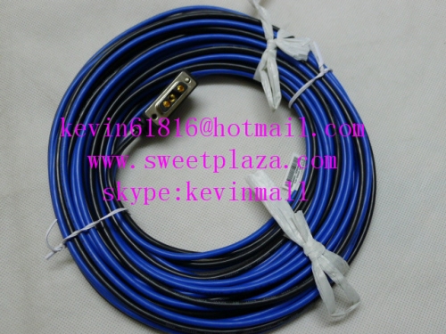 10 meter blue black DC power cable apply for ZTE 9806H DSLAM equipments, copper cross section area is 4 mm2