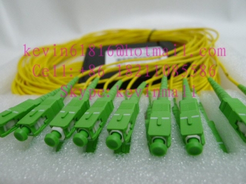1x16 PLC Splitter,siglemode,SC/APC, FC,ST,LC,SC/PC connector ODN