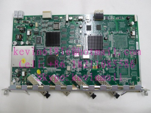 ZTE 4 ports GPON board for C300 GPON OLT. GTGQ board with 4 modules