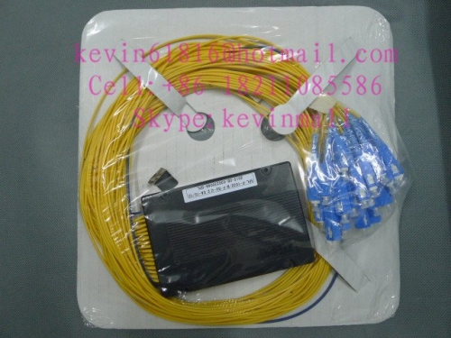 Original ZE Zhongxing Xindi brand 1x32 PLC Splitter,siglemode, SC/PC connector ODN, from the subsidiary of ZTE company