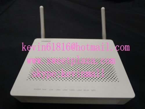 Huawei HG8345R GPON ONU,4 LAN port home gateway with class C+ optical input, better wireless signal ONT with 2 antennas