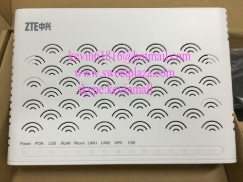 ZTE GPON ONU ZXHN F612W with 2 ethernet ports+1 voice port+wifi, ZXHN F612W router, SIP or H.248 protocol