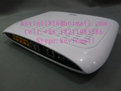 ZTE ZXA10 F660 GPON ONT of 4 GE LAN ports + 2 phone ports + WIFI+USB,SC/APC green input, English software