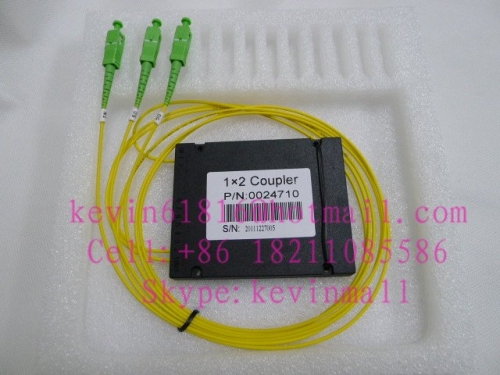 1x2 PLC Splitter,siglemode, SC/APC or SC/UPC or FC,ST,LC connector