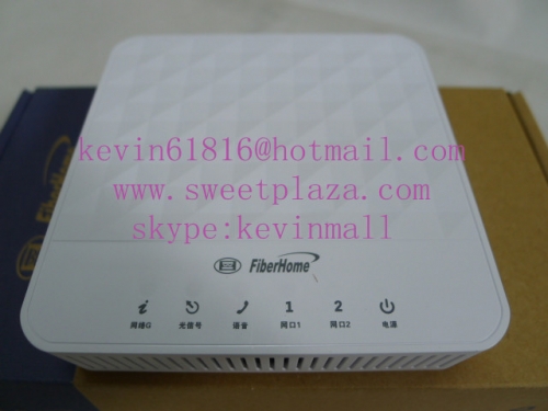 Fiberhome AN5506-02-B GPON ONU，optical network unit with 1 GE+1FE LAN port, 1 telephone port