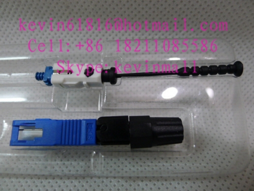 FTTH Swift Fusion Splice-on singlemode Connector,  in door connector from Huamai brand