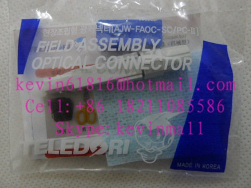FTTH Field assemble optical  singlemode Connector, SC-UPC-30/ in door connector from Korea,Teledori