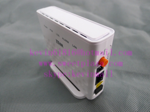 ZTE ZXHN F401 EPON ONU with single GE Lan port apply to FTTH modes