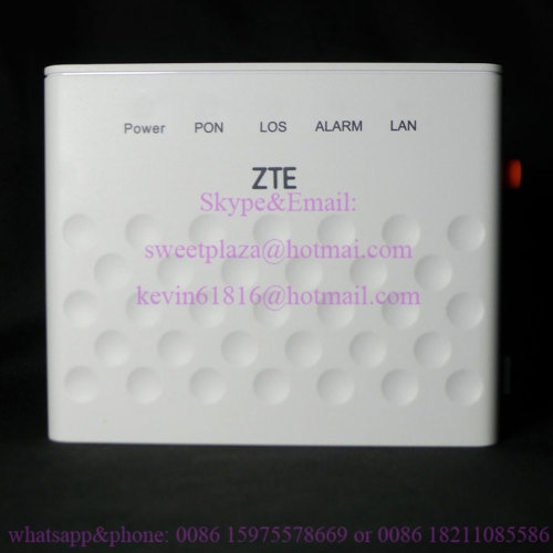 ZTE GPON terminal ONT ZXA10 F643 or ZXHN F643 FTTH or FTTO GPON ONU With one ethernet port, MINI