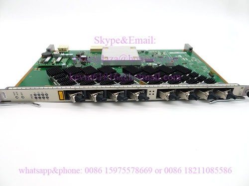 Huawei H802 XEBD 10G EPON board With 8 Ports 10G modules For Huawei MA5680T MA5683T or MA5608T