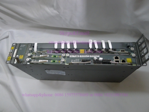 Fiberhome AN5516-04 GPON/EPON OLT with 2*DC power board PWRD + GC8B or EC8B PON board, Optical Line Terminal, 2U hight