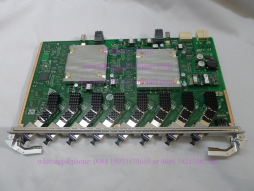 HUA WEI XGHD board for MA5800 OLT,8 ports 10G GPON card XGHD with 8 SFP modules