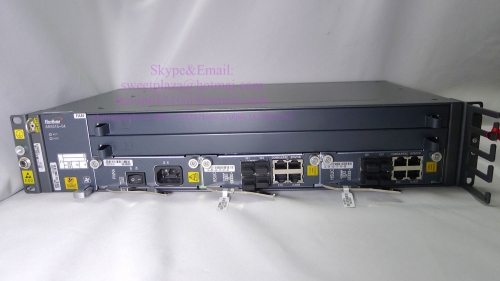 Fiberhome AN5516-04 GPON OLT , with 1* GCOB 16 ports GPON board, 1*AC PWRA,2*HSUC,Optical line terminal