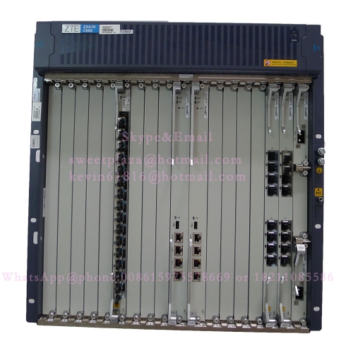 ZTE big OLT ZXA10 C600 with one EFTH or EFTL board of 16 EPON ports