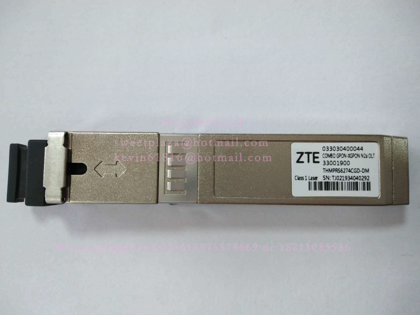 ZTE 16 port board GFBN of 10G-GPON or GPON combo card with N2a SFP ...