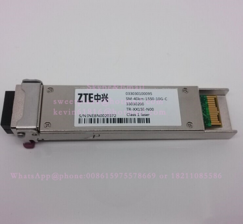 ZTE 10G 1550nm 40km module single model XFP port transceiver