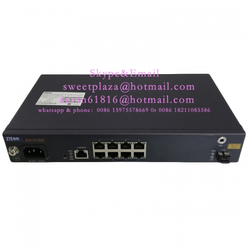 ZTE ZXA10 F803/8FE-G with 8 ethernet ports GPON ONU, optical network terminal