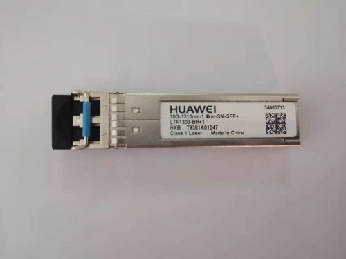 Original Huawei 10G-1310nm-1.4km-SM-SFP+,LC SM Optical Transceiver LTF1303-BH+1