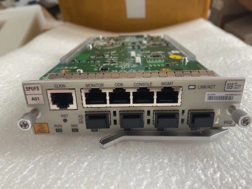 ZTE board SPUFS 10G uplink and control card with 2 SFP modules loaded for C620 OLT