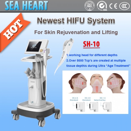 Newest HIFU machine for skin rejuvenation and lifting