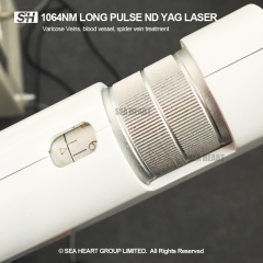 1064nm Long pulsed nd yag laser machine for hair removal and Vascular Lesion