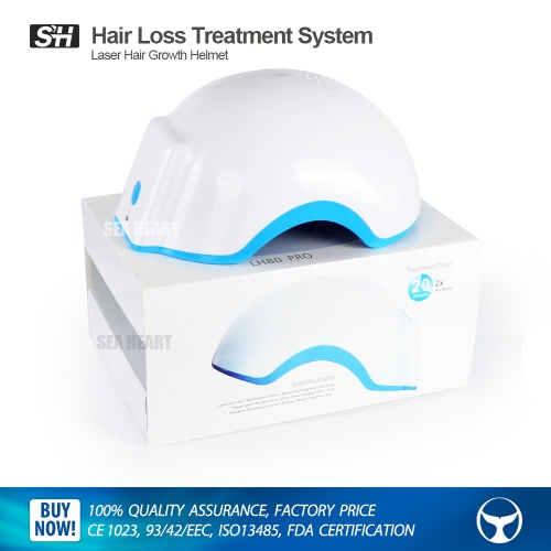 Crescimento de cabelo capacete laser Terapia anti perda de cabelo máquina cabelo