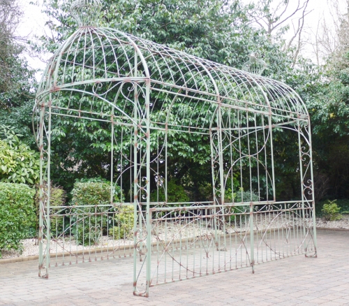 Large Wrought Iron Outdoor Garden Gazebo pavilion JC150360