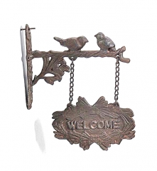 Cast Iron WELCOME DECOR JC5-14050